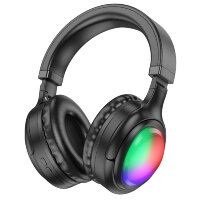 Беспроводные наушники HOCO W48 Focus, Bluetooth, черный 6942007618816 (МСК)