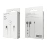 Проводные наушники BOROFONE BM32 Plus, Lightning, 1.2 м, белый, контроллер с микрофоном 6931474721907 (МСК) оптом