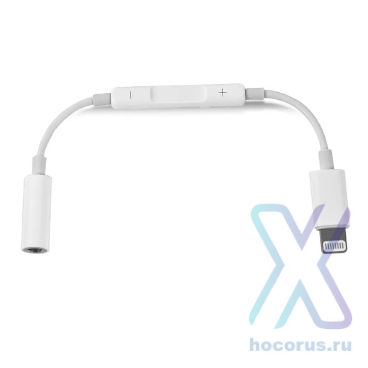 Переходник Lightning to Headphone Jack MH-020 Bluetooth Pop-up с Микрофоном (в упаковке) БЕЗ ЛОГО оптом