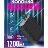 Беспроводная колонка HOCO BS47 Uno sports, Bluetooth, 1200 мАч, 5Вт*1, черный 6931474755971 (МСК) оптом