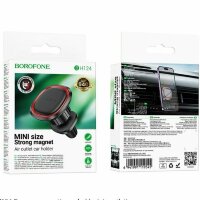 Держатель BOROFONE BH124 черный 6941991119545    (МСК)