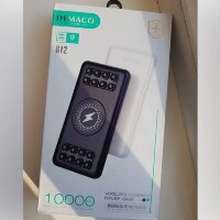 Внешний аккумулятор DEMACO B12 10000mAh Black