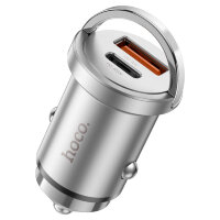 АЗУ HOCO NZ10 PD45W+QC3.0 серебряный 6942007601825 (МСК)