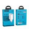 Зарядное устройство HOCO C62A Victoria 2*USB, 2.1A, белый 6957531094944 (МСК) оптом