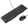 Игровая клавиатура и мышь HOCO GM16 Business, черный, Russian version 6931474756886 (МСК) оптом
