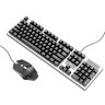 Игровая клавиатура и мышь HOCO GM18 Luminous, черный, (English version) 6931474783677 (МСК) оптом