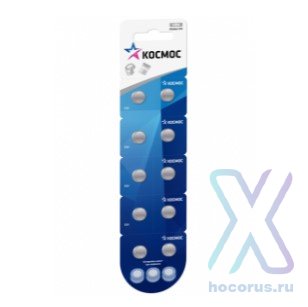 Элемент питания Космос AG-4 BL/10 оптом