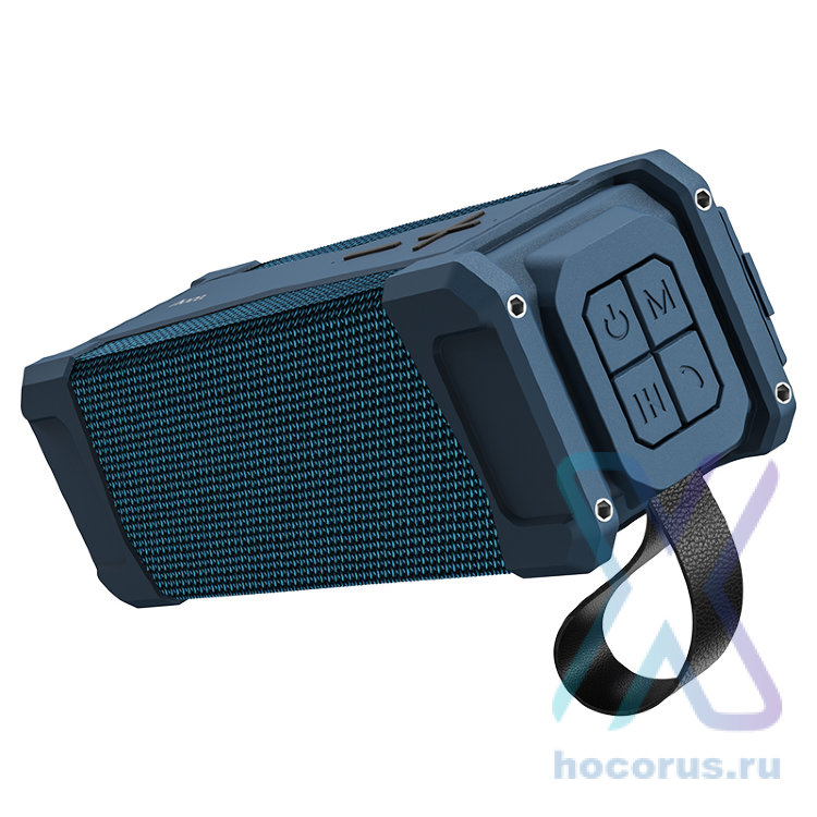 Беспроводная колонка HOCO HC6 Magic sports, Bluetooth, 4000 мАч, 10Вт*2, темно-синий 6931474749079 (МСК) оптом