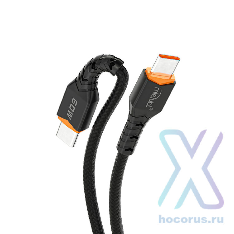 Кабель Type-C - Type-C Mietubl MTB-DCTTPD03 Black оптом