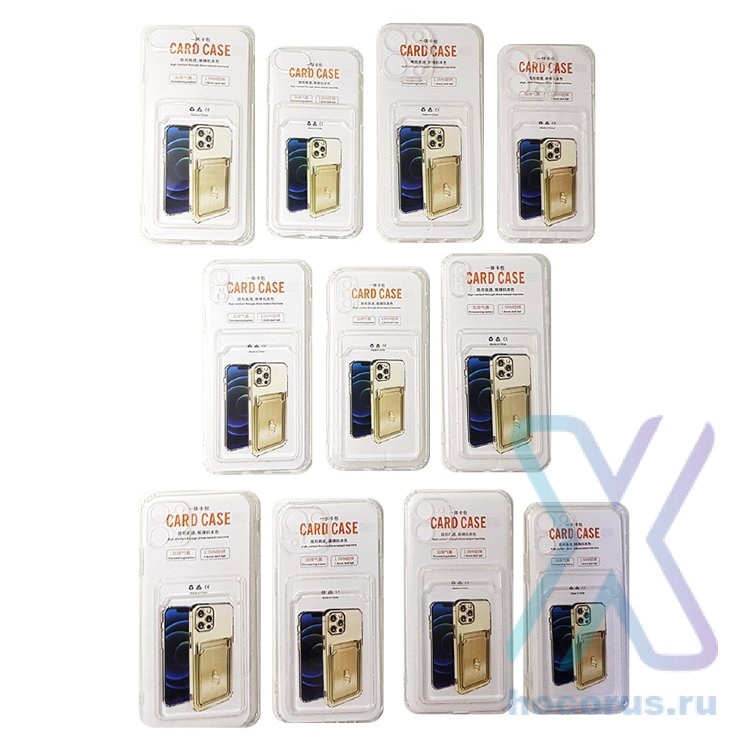Бампер для телефона Redmi  9 Card Case ( С картхолдером ) оптом