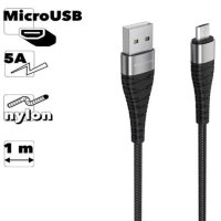 Кабель USB BOROFONE BX32 Munificent, USB - MicroUSB, 2.4А, 1 м, черный 6931474710437 (МСК)