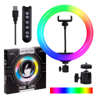 Селфи кольцо 26cm 10" SL-R26 RGB