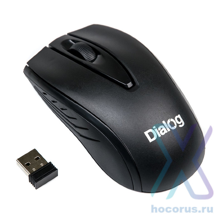 Мышь беспроводная  Dialog Comfort MROC-17U Black оптом