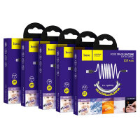 Кабель USB HOCO X21 Plus, USB - Lightning, 2.4А, 2 м, черный+белый 6931474713780 (МСК)