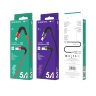 Кабель USB BOROFONE BX32 Munificent, USB - Type-C, 3A, 1 м, красный 6931474710468 (МСК) оптом
