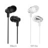 Проводные наушники BOROFONE BM38 Bright, Jack 3.5mm, 1.2 м, белый, контроллер с микрофоном 6931474714756 (МСК) оптом