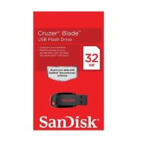 Флэш-накопитель 32 Gb SanDisk Cruzer Blade Black