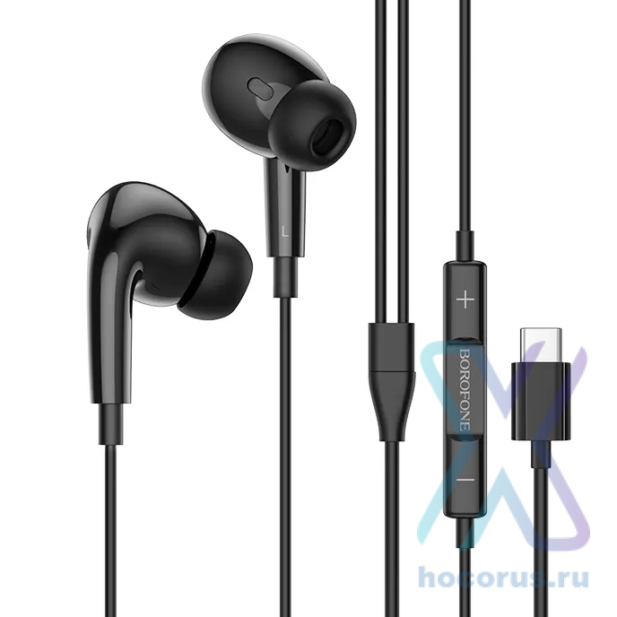 Наушники с гарнитурой BOROFONE BM80 Pro Elegant Type-C Black оптом