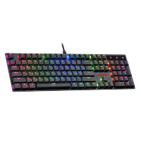 Клавиатура  Defender Apas игровая механическая тонкая 104 клавиши Redragon