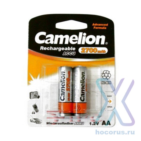 Аккумулятор Camelion R06 2700 mAh BL/2 оптом