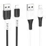 Кабель USB HOCO X82, USB - Lightning, 2.4А, 1 м, черный 6931474768537 (МСК) оптом
