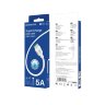 Кабель USB BOROFONE BX33 Billow flash, USB - Type-C, 5А, 1.2 м, белый 6931474710703 (МСК) оптом