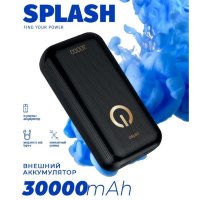 Внешний аккумулятор Perfeo Splash 30000 mAh Black