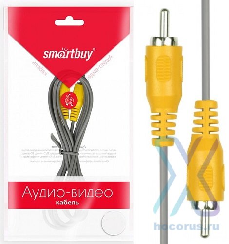 Кабель 1xRCA (M) - 1xRCA (M) Smartbuy 1.8m оптом