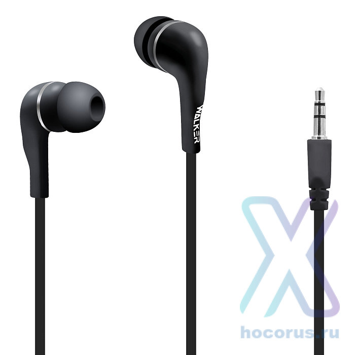 Наушники WALKER H110 Black оптом