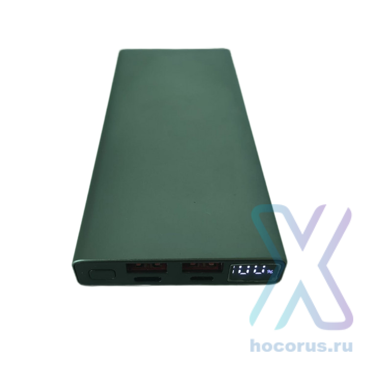 Внешний аккумулятор под брендирование Super Fast Charge 10000mAh Grey оптом