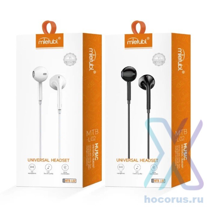 Внутриканальные наушники Mietubl MTB-L02 White оптом