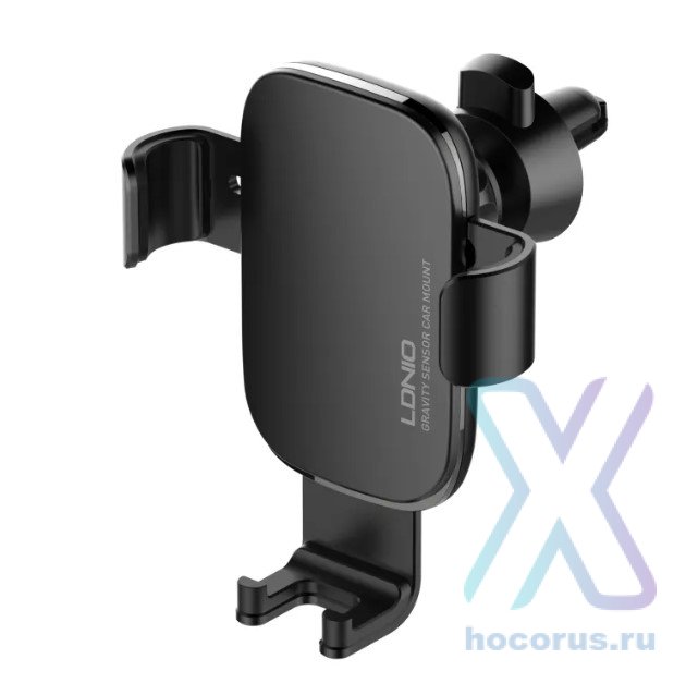 LDNIO MG10/ Автодержатель гравитационный для смартфона до 6,5"/ на воздуховод/ Gray оптом