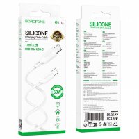 Кабель BOROFONE BX113 TYPE-C/TYPE-C белый 6941991115462    (МСК)