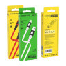 Кабель USB BOROFONE BX35 Carib, USB - Lightning, 2.4А, 1 м, белый 6931474720153 (МСК) оптом