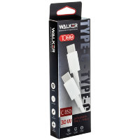Кабель "WALKER" C850 для TYPE-C - TYPE-C 30W