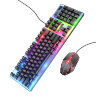 Комплект клавиатура+мышь HOCO GM18 Luminous gaming keyboard and mouse set(Russian version) black оптом