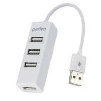 USB Хаб Perfeo PF-HYD-6010H 4 порта White