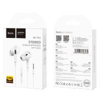 Проводные наушники HOCO M1 Pro Original, Jack 3.5mm, 1.2 м, белый, контроллер с микрофоном 6931474728579 (МСК)