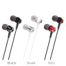 Проводные наушники BOROFONE BM52 Revering, Jack 3.5mm, 1.2 м, черный, контроллер с микрофоном 6931474728906 (МСК) оптом