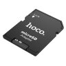 Переходник HOCO HB22, TF to SD, черный 6931474749321 (МСК) оптом