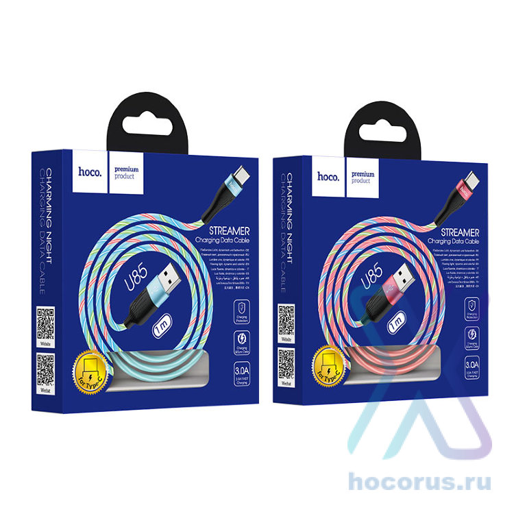 Кабель USB - Type-C HOCO U85 1m Red оптом