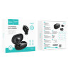 Беспроводные наушники HOCO EW11 Melody, Bluetooth, 400 мАч, черный 6931474757357 (МСК) оптом