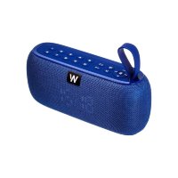 Колонка WALKER WSP-150, Bluetooth, 5Вт*2, TWS синхронизация, функция часов, синяя