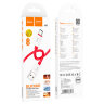 Кабель USB - microUSB HOCO X87 Magic silicone charging data cable for Micro red оптом