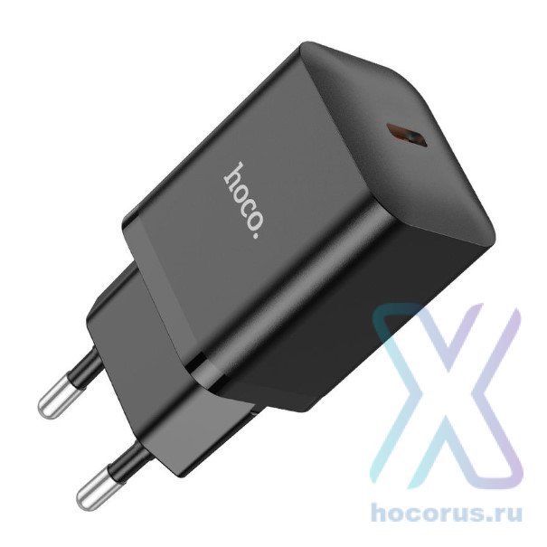 Зарядное устройство HOCO N27 Innovative USB-C, 20W, черный 6931474783448 (МСК) оптом
