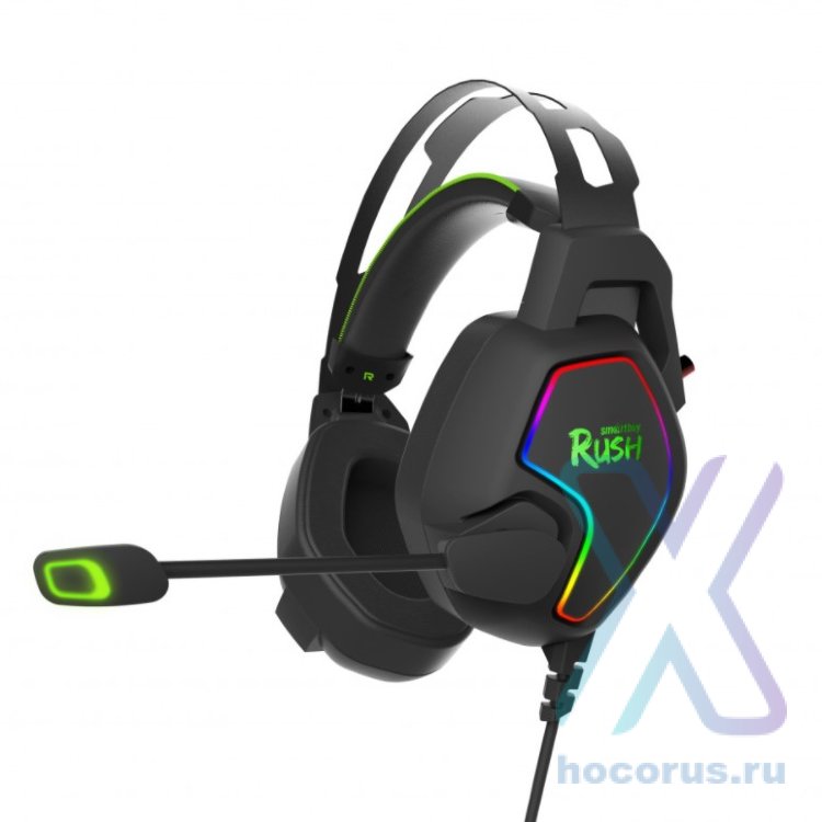 Гарнитура Smartbuy AMBITION SBHG-6200 Black/Green оптом