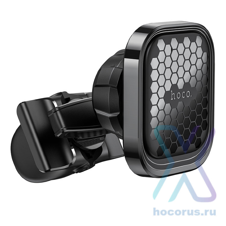 Автомобильный держатель HOCO S49 Fuerte, черный, на воздуховод 6931474742964 (МСК) оптом