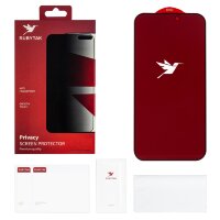 (ИСА.МСК) Защитное стекло RUBYTAK Privacy iPhone 15 Plus/16 Plus IS206700