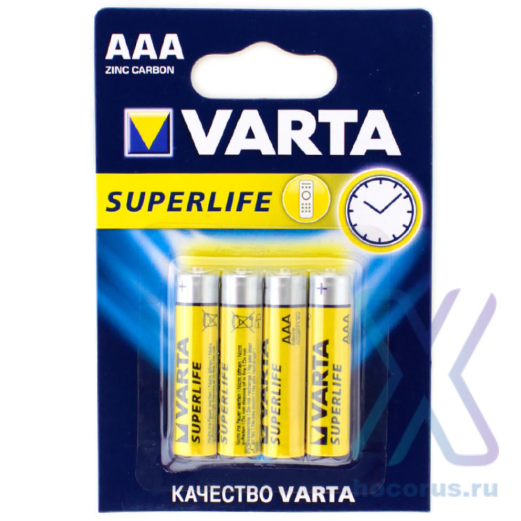 Элемент питания Varta R03 BL/4 оптом