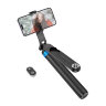 Монопод HOCO K22 Handy, беспроводной+штатив, 62-90мм, черный 6942007623506 (МСК) оптом